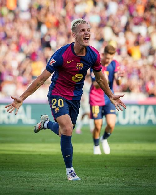 奥尔莫在巴萨攻防两端贡献卓越，已成球队关键决定性球员