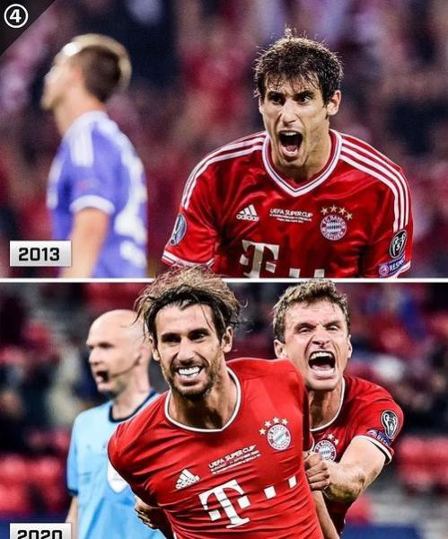 经典拜仁阵容:哈维马丁内斯与J罗同在的时期