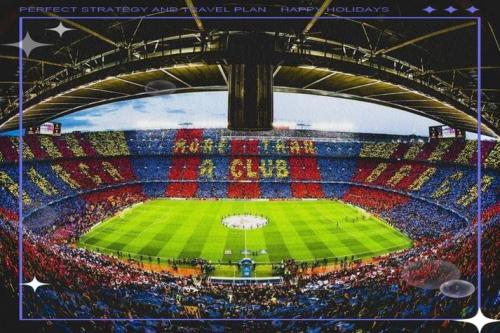 探秘诺坎普马赛克艺术：心脏两个大肺口号背后的能量哲学