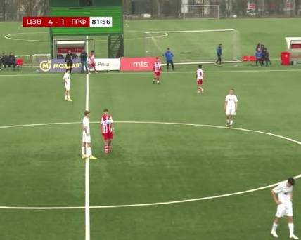 U17红星5-1大胜，博主称万项第82分钟迎主场首秀