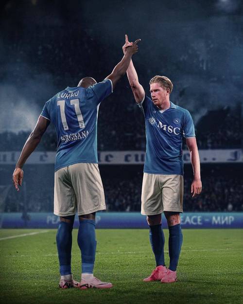 德布劳内卢卡库替补，那不勒斯对决都灵首发